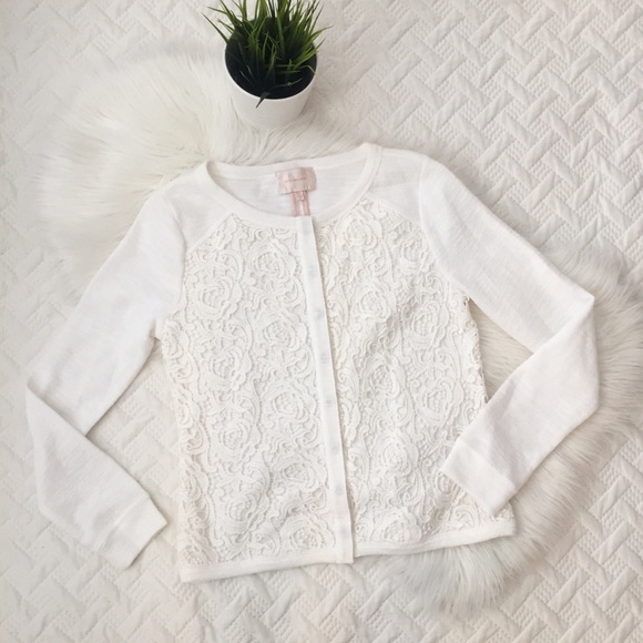 Skies Are Blue Jackets & Blazers - {Skies Are Blue} Floral Lace Jacket